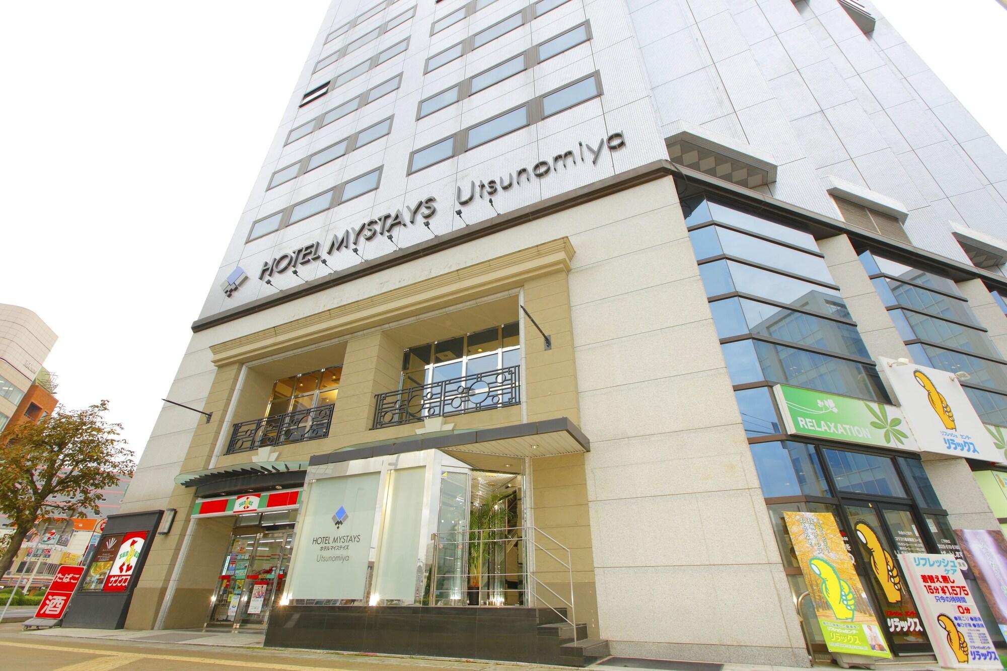 Hotel Mystays Utsunomiya Bagian luar foto